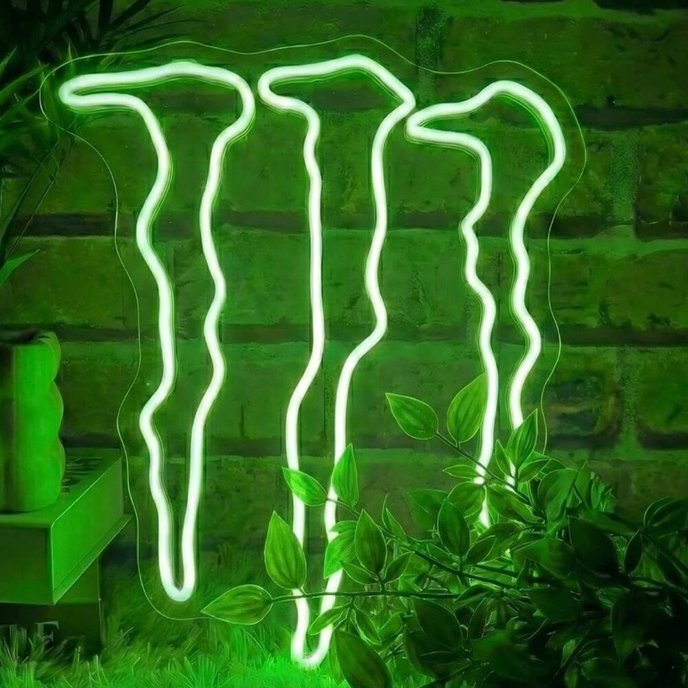 Monster Neon Sign Energy Drink Night Light Room Wall Decoration